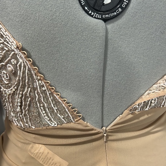 Willowby by watters butterfly beaded sheer bodysuit wedding style no 59601 - Picture 7 of 9